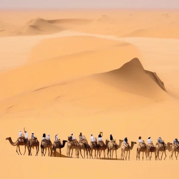 Desert & camel