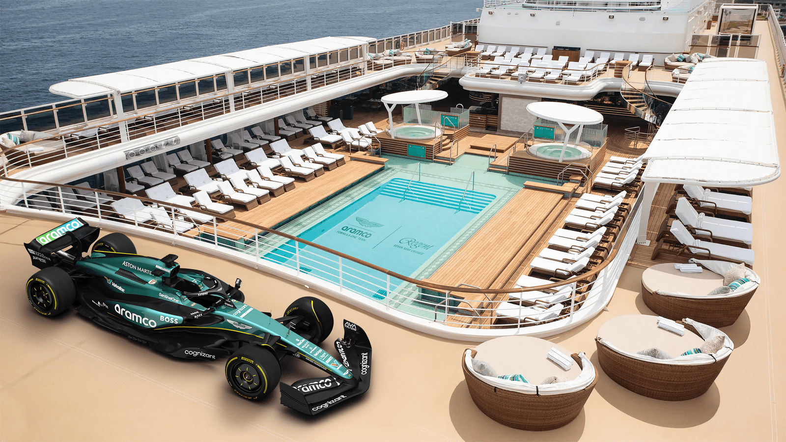 Seas Cruises & Aston Martin Unveil Exclusive Spotlight Voyage