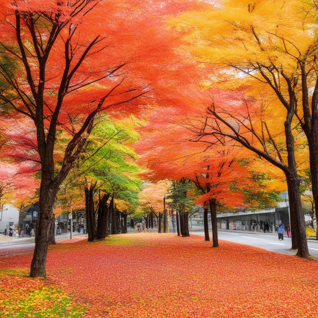 Autumn in Sapporo