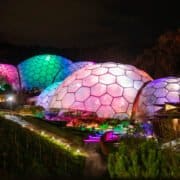 Stunning light displays and brand-new experiences bring the magic of Christmas to the Eden Project